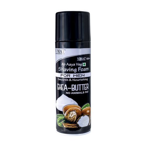 VEG. VMAT SHAVING FOAM SHEA BUTTER - 400 GM