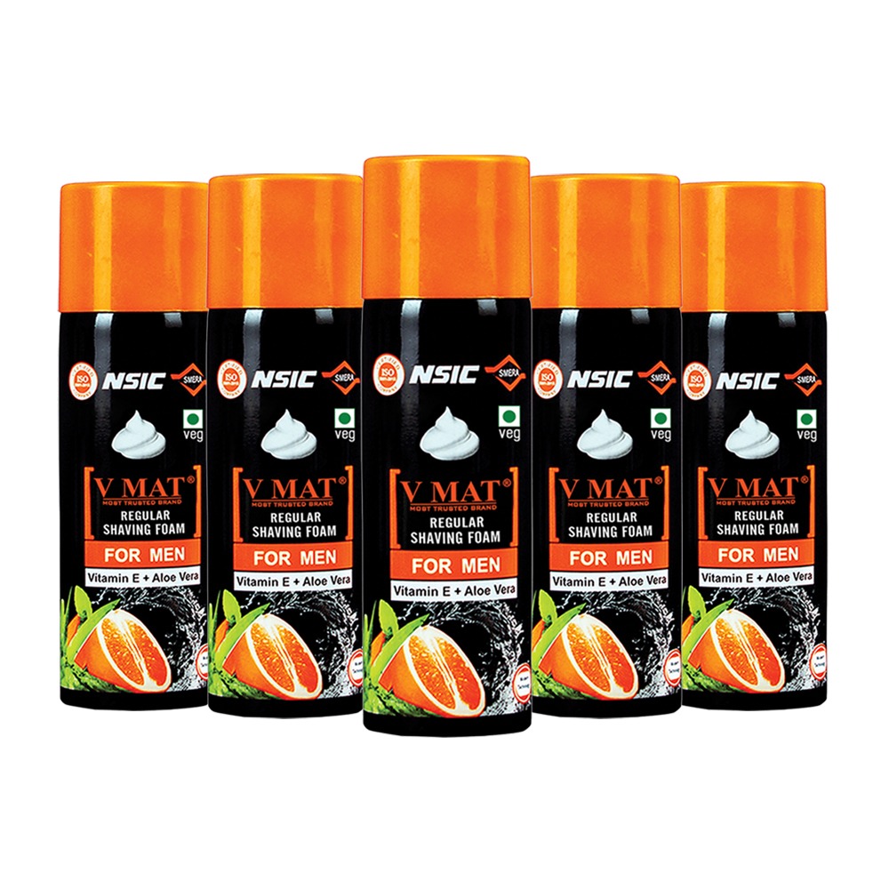 Shaving Foam Regular Set of 5