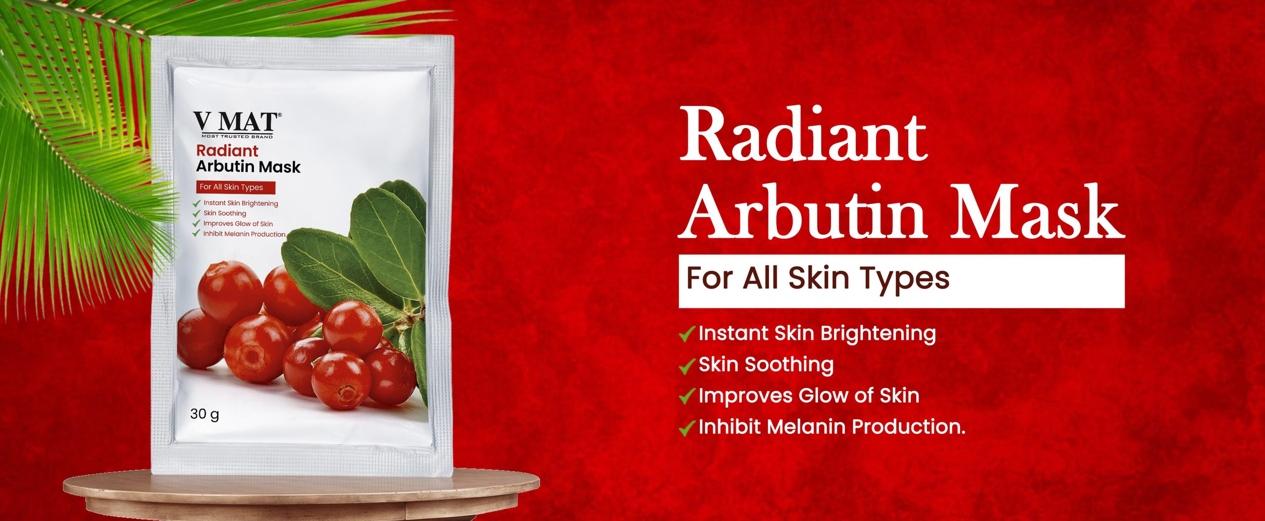 Radiant Arbutin Mask