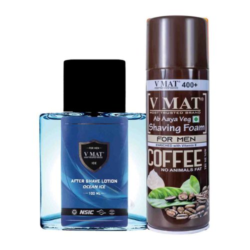 COFFEE SHAVING FORM+AFTER SHAVE LOTION OCEAN ICE
