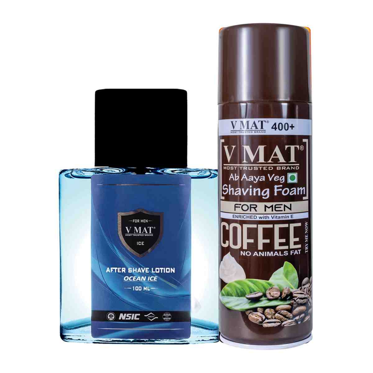 COFFEE SHAVING FORM+AFTER SHAVE LOTION OCEAN ICE