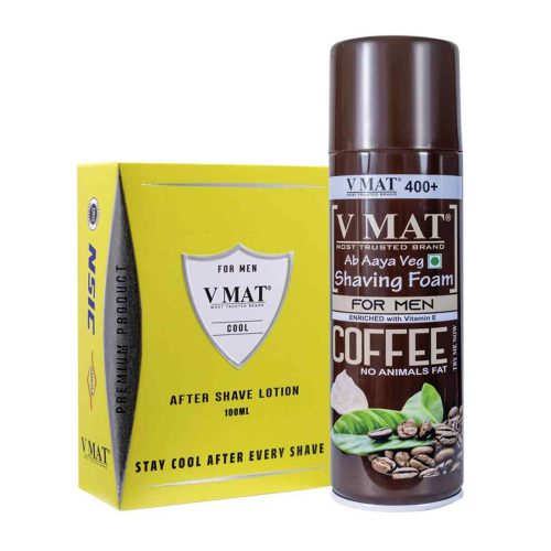 COFFEE SHAVING FORM+AFTER SHAVE LOTION